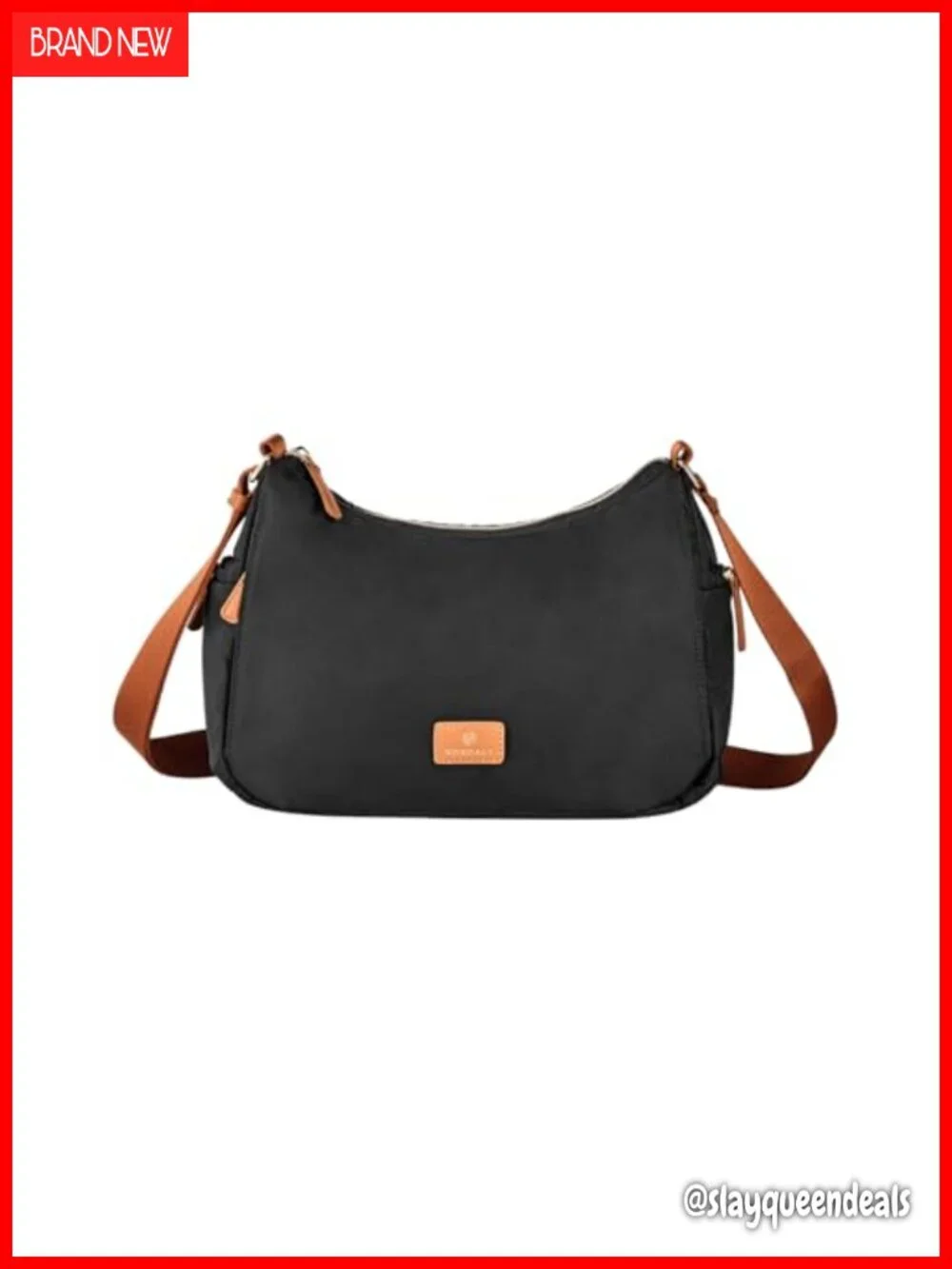 RFID Blocking Hobo Crossbody Bag Hidden Security Pocket Travel
